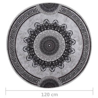 Thumbnail for Teppich Waschbar Mehrfarbig φ120 cm Rutschfest