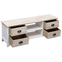 Thumbnail for TV-Schrank 108x30x40 cm Massivholz Paulownia