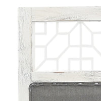 Thumbnail for 338555 vidaXL 4-Panel Room Divider Grey 140x165 cm Fabric