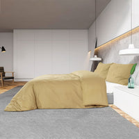 Thumbnail for Bettwäsche-Set Taupe 140x200 cm Leichte Mikrofaser