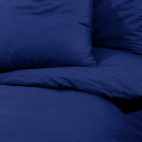 Thumbnail for Bettwäsche-Set Marineblau 140x200 cm Leichte Mikrofaser