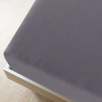 Thumbnail for Spannbettlaken 2 Stk. Jersey Anthrazit 100x200 cm Baumwolle