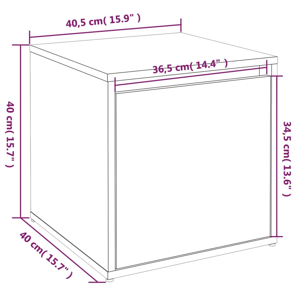 Flurmöbel-Set Weiß Holzwerkstoff