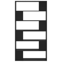 Thumbnail for Bücherregal Raumteiler Schwarz 100x24x188 cm