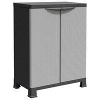 Thumbnail for Kunststoffschrank 68x39x92 cm Rattan-Design