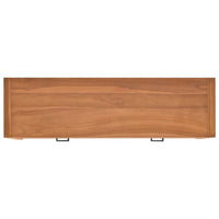 Thumbnail for TV-Schrank 120x40x45 cm Massivholz Teak