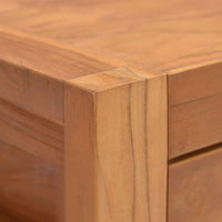 Thumbnail for TV-Schrank 120x40x45 cm Massivholz Teak