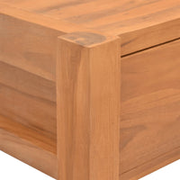 Thumbnail for Schreibtisch mit Schubladen 120x40x75 cm Massivholz Teak
