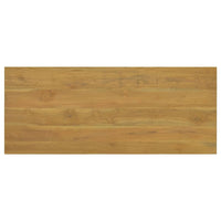 Thumbnail for Wand-Badschrank 110x45x30 cm Teak Massivholz