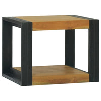 Thumbnail for Badregal 45x45x35 cm Massivholz Teak