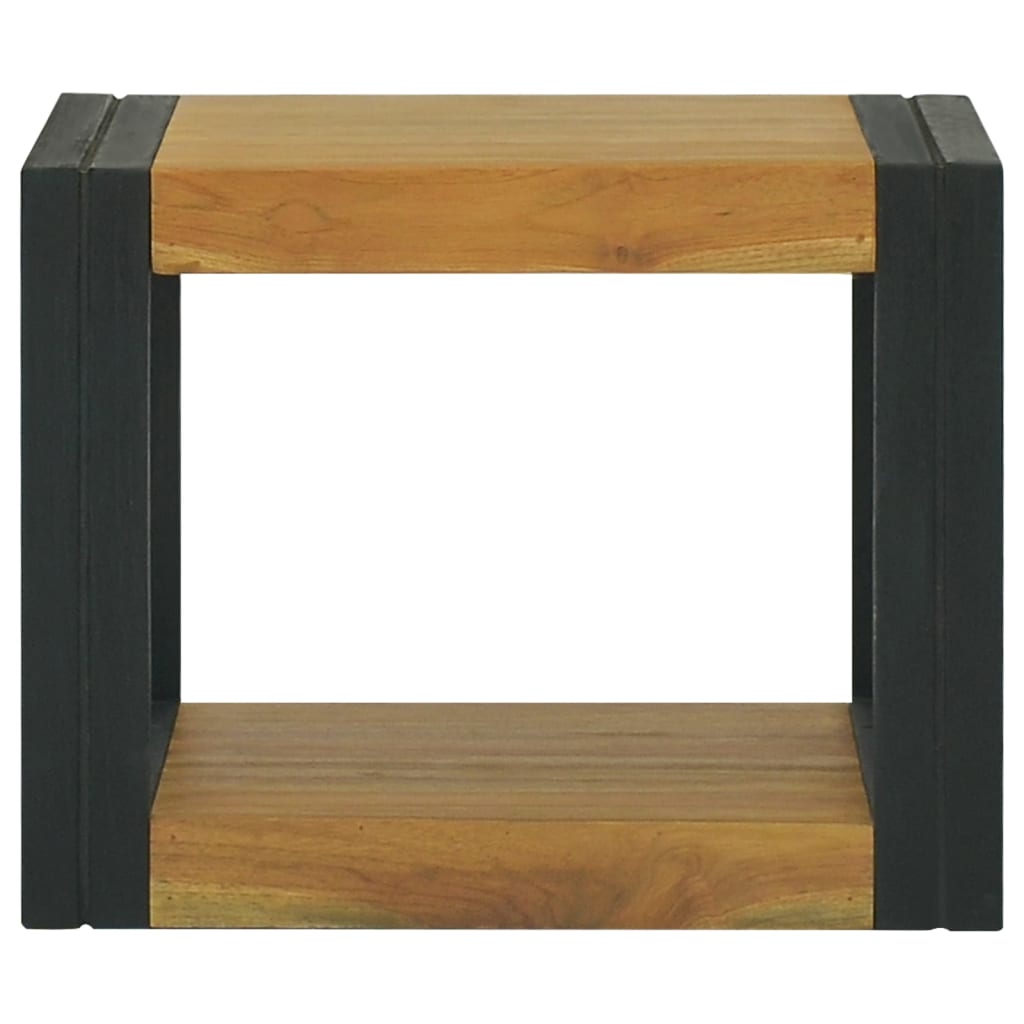 Badregal 45x45x35 cm Massivholz Teak