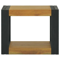 Thumbnail for Badregal 45x45x35 cm Massivholz Teak