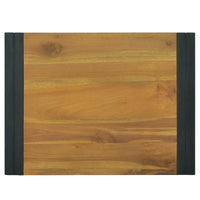 Thumbnail for Wand-Badregal 60x45x35 cm Massivholz Teak