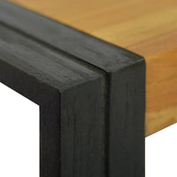 Thumbnail for Wand-Badregal 110x45x35 cm Massivholz Teak