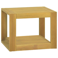 Thumbnail for Wand-Badregal 45x45x35 cm Massivholz Teak