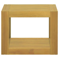 Thumbnail for Wand-Badregal 45x45x35 cm Massivholz Teak