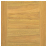 Thumbnail for Wand-Badregal 45x45x35 cm Massivholz Teak