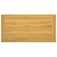 Thumbnail for Wand-Badregal 90x45x35 cm Massivholz Teak