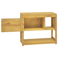 Thumbnail for Badschrank 85x40x75 cm Massivholz Teak