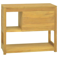 Thumbnail for Badschrank 85x40x75 cm Massivholz Teak