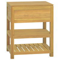 Thumbnail for Badschrank 60x45x75 cm Massivholz Teak