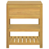 Thumbnail for Badschrank 60x45x75 cm Massivholz Teak