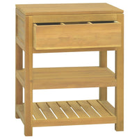 Thumbnail for Badschrank 60x45x75 cm Massivholz Teak