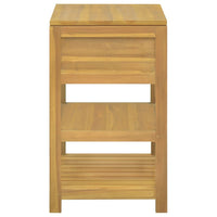 Thumbnail for Badschrank 60x45x75 cm Massivholz Teak