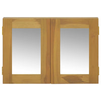Thumbnail for Spiegelschrank 60x10x40 cm Massivholz Teak