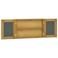 Thumbnail for Spiegelschrank 60x10x40 cm Massivholz Teak