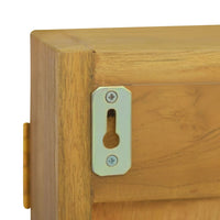 Thumbnail for Spiegelschrank 60x10x40 cm Massivholz Teak