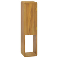 Thumbnail for Wand-Badschrank 25x25x100 cm Massivholz Teak
