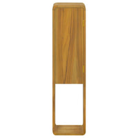 Thumbnail for Wand-Badschrank 25x25x100 cm Massivholz Teak