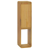Thumbnail for Wand-Badschrank 25x25x100 cm Massivholz Teak