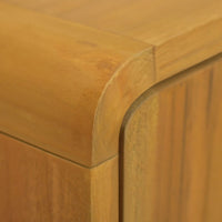 Thumbnail for Wand-Badschrank 25x25x100 cm Massivholz Teak