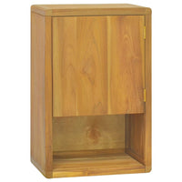 Thumbnail for Wand-Badschrank 45x30x70 cm Massivholz Teak