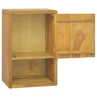 Thumbnail for Wand-Badschrank 45x30x70 cm Massivholz Teak
