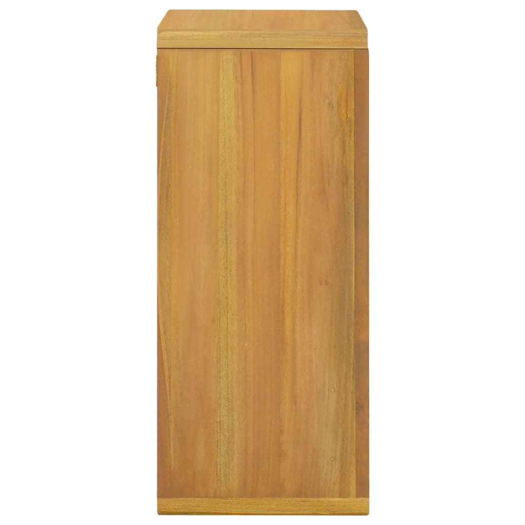 Wand-Badschrank 45x30x70 cm Massivholz Teak
