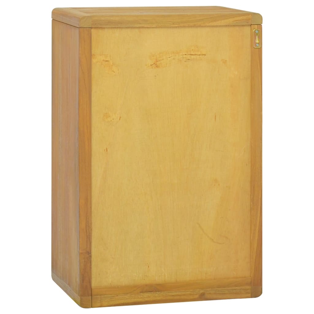 Wand-Badschrank 45x30x70 cm Massivholz Teak