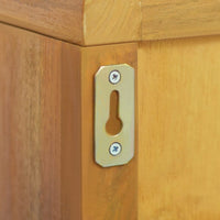 Thumbnail for Wand-Badschrank 45x30x70 cm Massivholz Teak