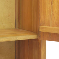 Thumbnail for Wand-Badschrank 45x30x70 cm Massivholz Teak