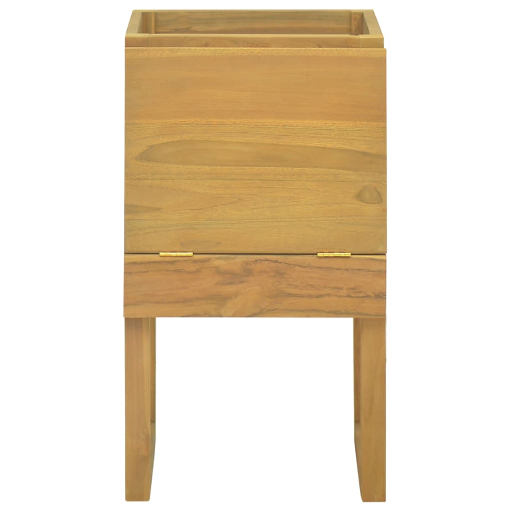 Badschrank 45x45x75 cm Massivholz Teak