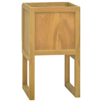 Thumbnail for Badschrank 45x45x75 cm Massivholz Teak