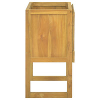 Thumbnail for Badschrank 60x45x75 cm Massivholz Teak