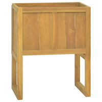 Thumbnail for Badschrank 60x45x75 cm Massivholz Teak