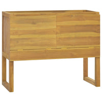 Thumbnail for Badschrank 90x45x75 cm Massivholz Teak