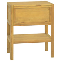 Thumbnail for Badschrank 60x40x75 cm Massivholz Teak