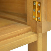 Thumbnail for Badschrank 60x40x75 cm Massivholz Teak