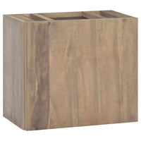 Thumbnail for Wand-Badschrank 45x30x40 cm Massivholz Teak