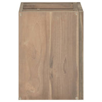 Thumbnail for Wand-Badschrank 45x30x40 cm Massivholz Teak